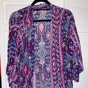 MULTICOLOR KIMONO